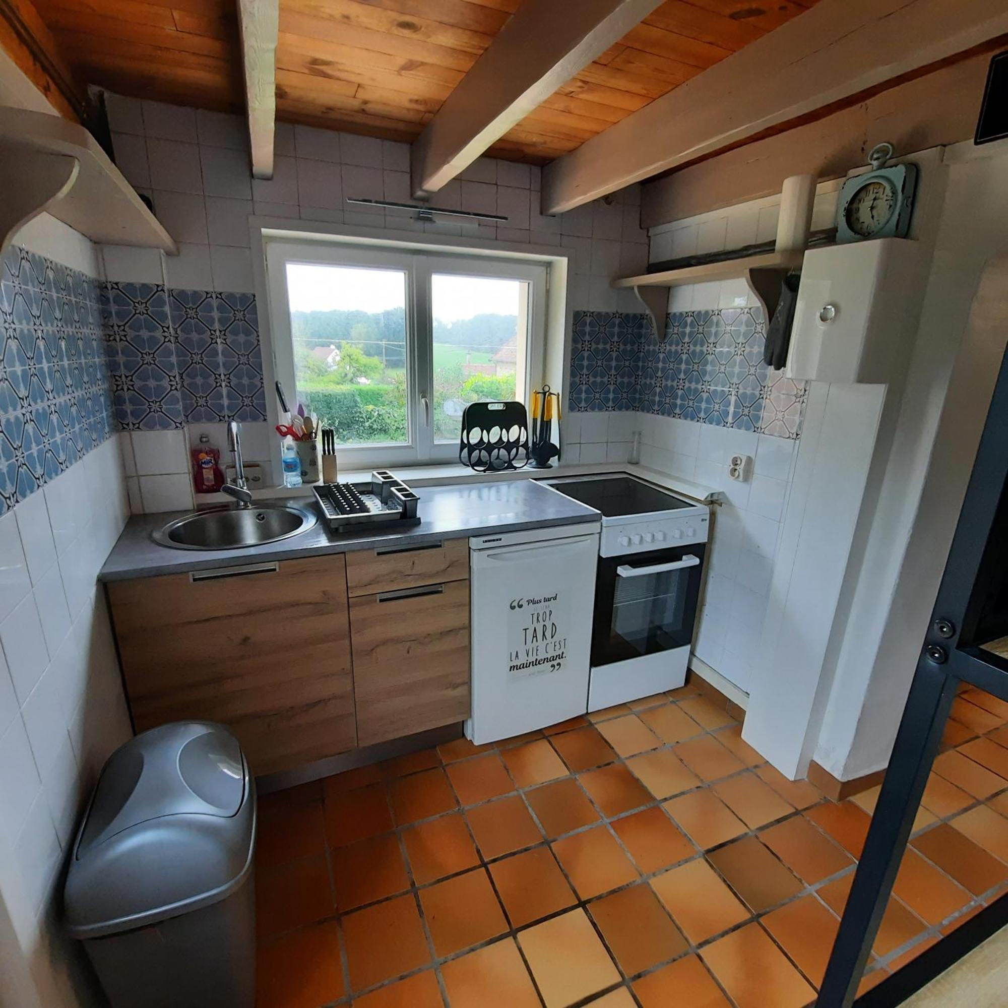 AUX PORTES DU CHATEAU Cottage intimiste et cosy à l'abri des regards propice à la detente Rinxent Extérieur photo